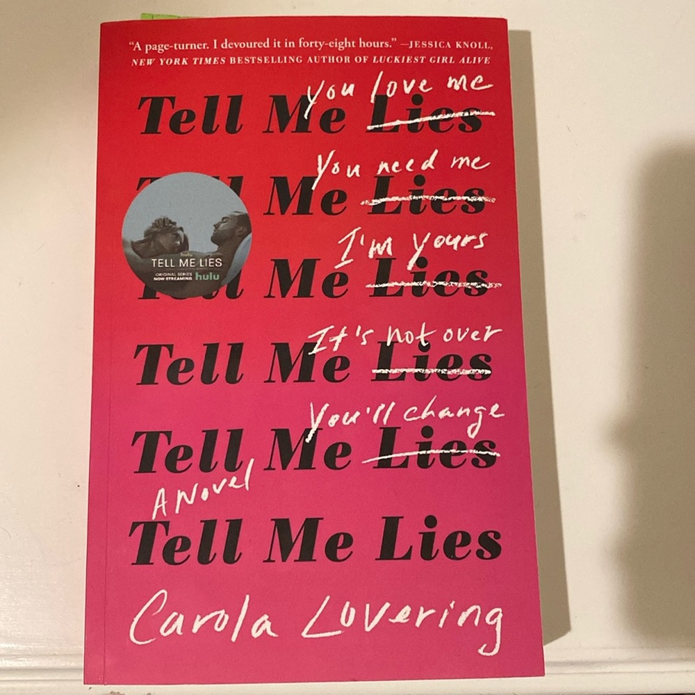 Tell Me Lies book